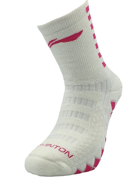 Hovedbilde Li-Ning Badminton Top Sock White/Pink